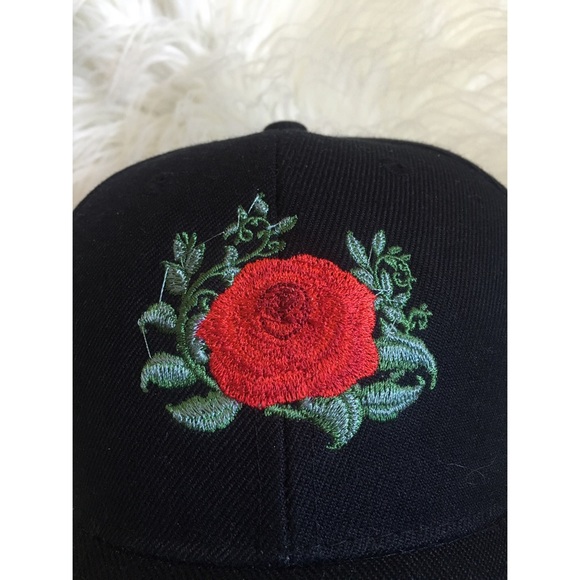 Rose Baseball Cap - Picture 2 of 4