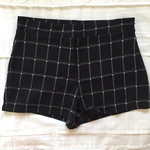 Abercrombie high waisted tap shorts