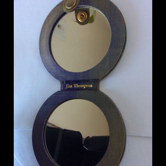 Jim Thompson Thai Silk Compact Mirror