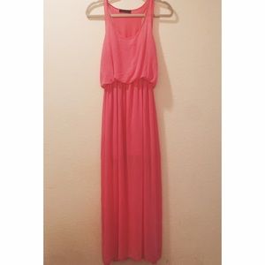 Pink Maxi Dress