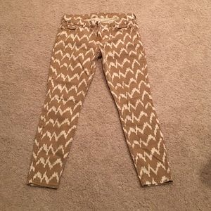 7 for all mankind cropped skinny jeans