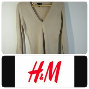 H & M taupe Light weight sweater