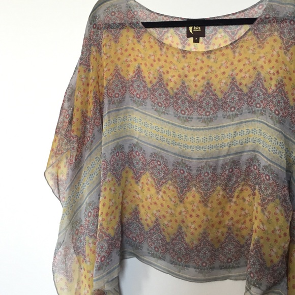 Revolve silk top