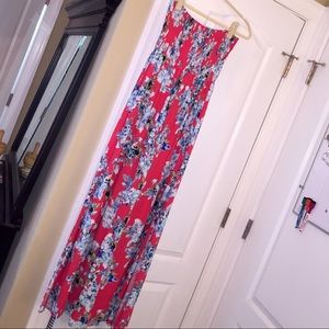 Floral maxi dress
