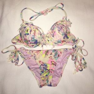 Victoria's Secret Fringe Swimsuit top & bottom