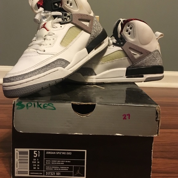 Nike Jordan spikes 2007 edition (cement )