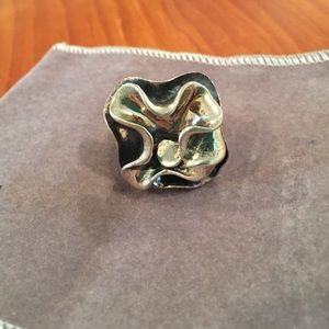 Silpada sterling silver blooming flower ring