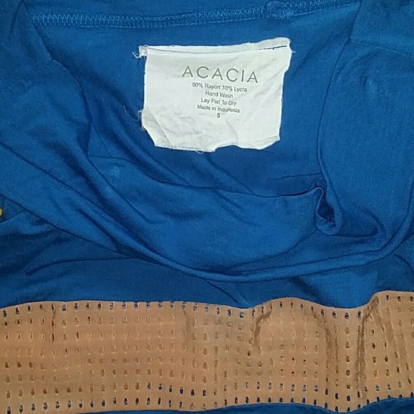Acacia casa blanca peahi blue skirt casablanca tan - Picture 3 of 4