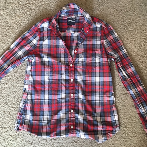 American Eagle plaid shirt
