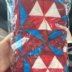 Lularoe Tc leggings red white and blue