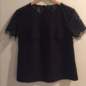 Black Top with lace