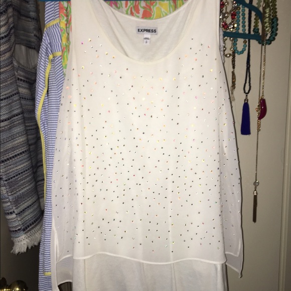 Express sparkle top