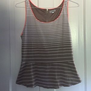 Express large peplum