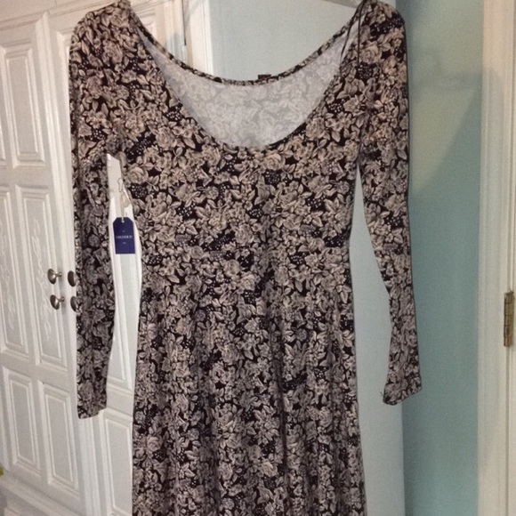 Forever 21 light pink flower dress