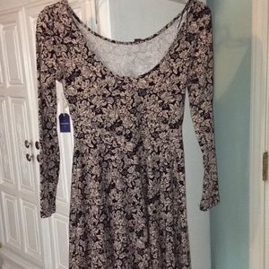 Forever 21 light pink flower dress