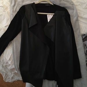 Zara black cardigan