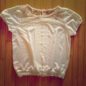 White lace blouse