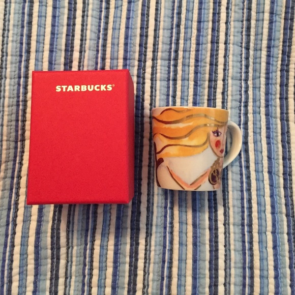 NIB Starbucks Mermaid 3fl oz mug