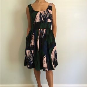 Brand new Eshakti graphic print dress | size 4/6