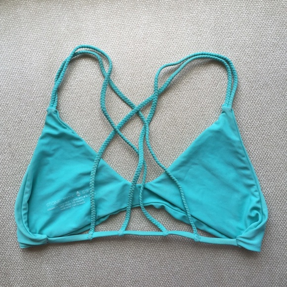 Stone fox light blue indie top! - Picture 2 of 3