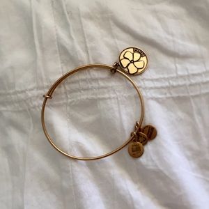 Alex and Ani Friend bracelet w Flower