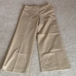 Camel colored wool pants