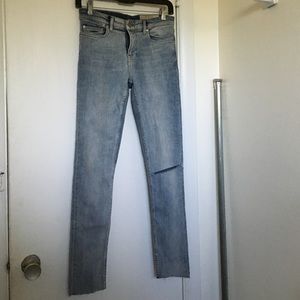 All Saints light wash jeans