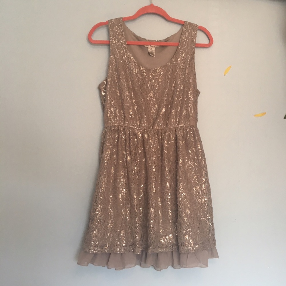Silver dress