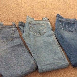 3 pairs of Hollister Jeans!