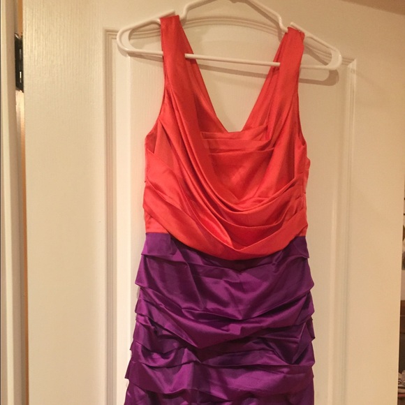 Color block express dress size 6