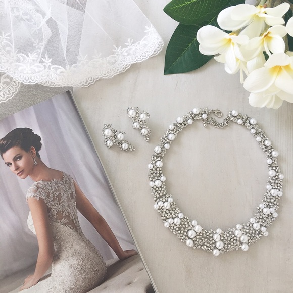 Stunning  pearl necklace set - Picture 2 of 4