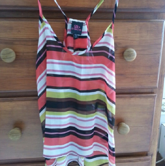 Stripped Color Blouse - Picture 3 of 3