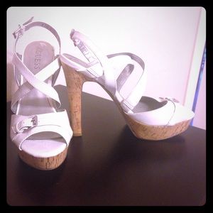 Guess platform stilettos