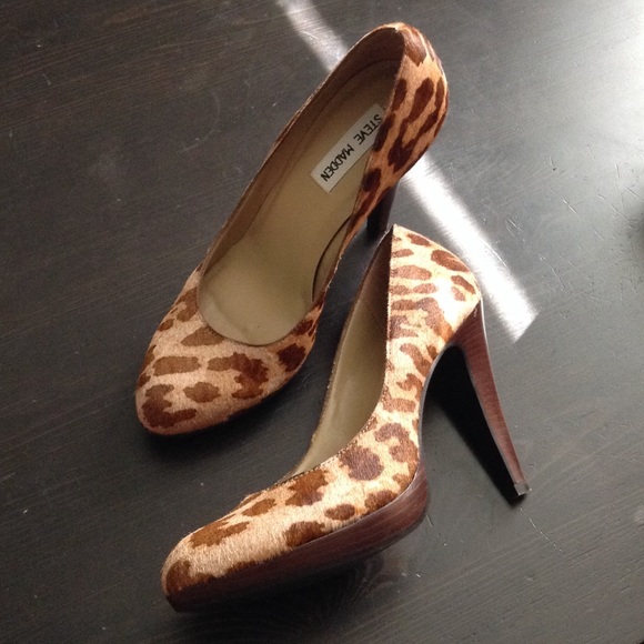 💛 Steve Madden Leopard heels 💛