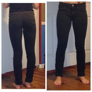 Black American Eagle Outfitters Skinny Jeans