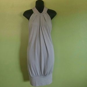 Ultra Flirt grey dress size large NWT