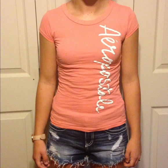 Peach Aeropostale T-Shirt