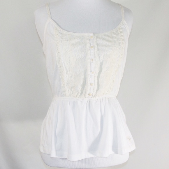 White Abercrombie & Fitch tank top