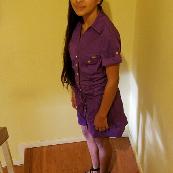 Purple dress