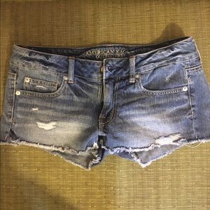 American eagle outfitters jean shorts