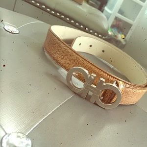 Women's Ferragamo high waste belt