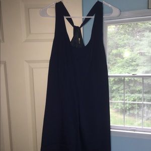 J. Crew Twist Back Silk Dress