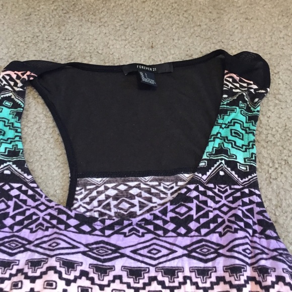 Aztec multi colored tank - Picture 3 of 4