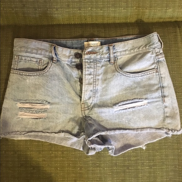Forever 21 high waisted shorts