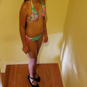Multicolor swimming suit