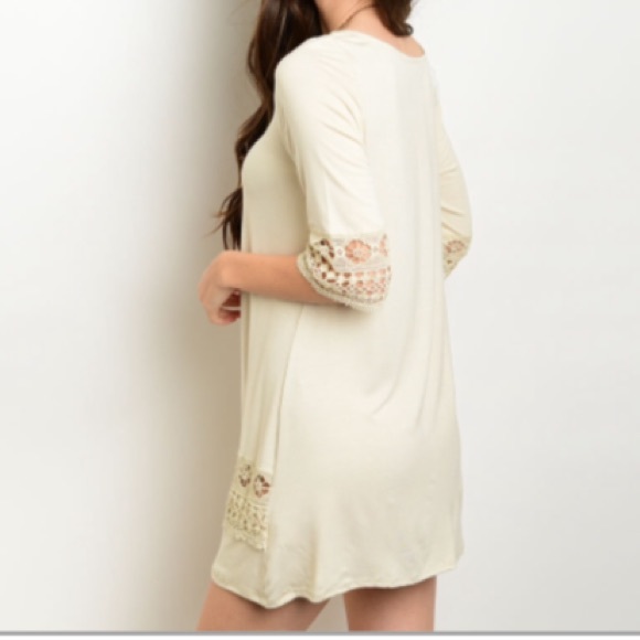 5-Star Rated! Last Medium- Boho Crochet Dress - Picture 3 of 4