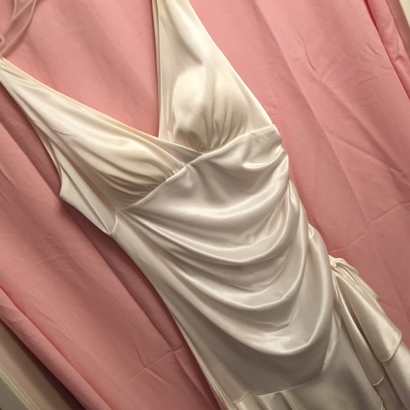 White short dress