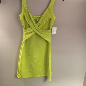 Lime green dress. Brand new!