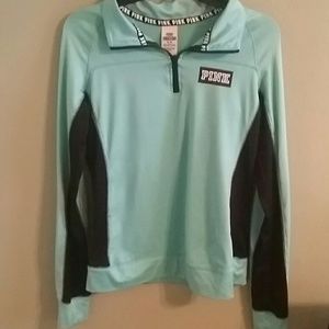 Pink ultimate half zip