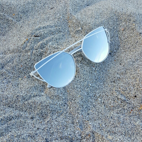 Accessories - White Sunglasses